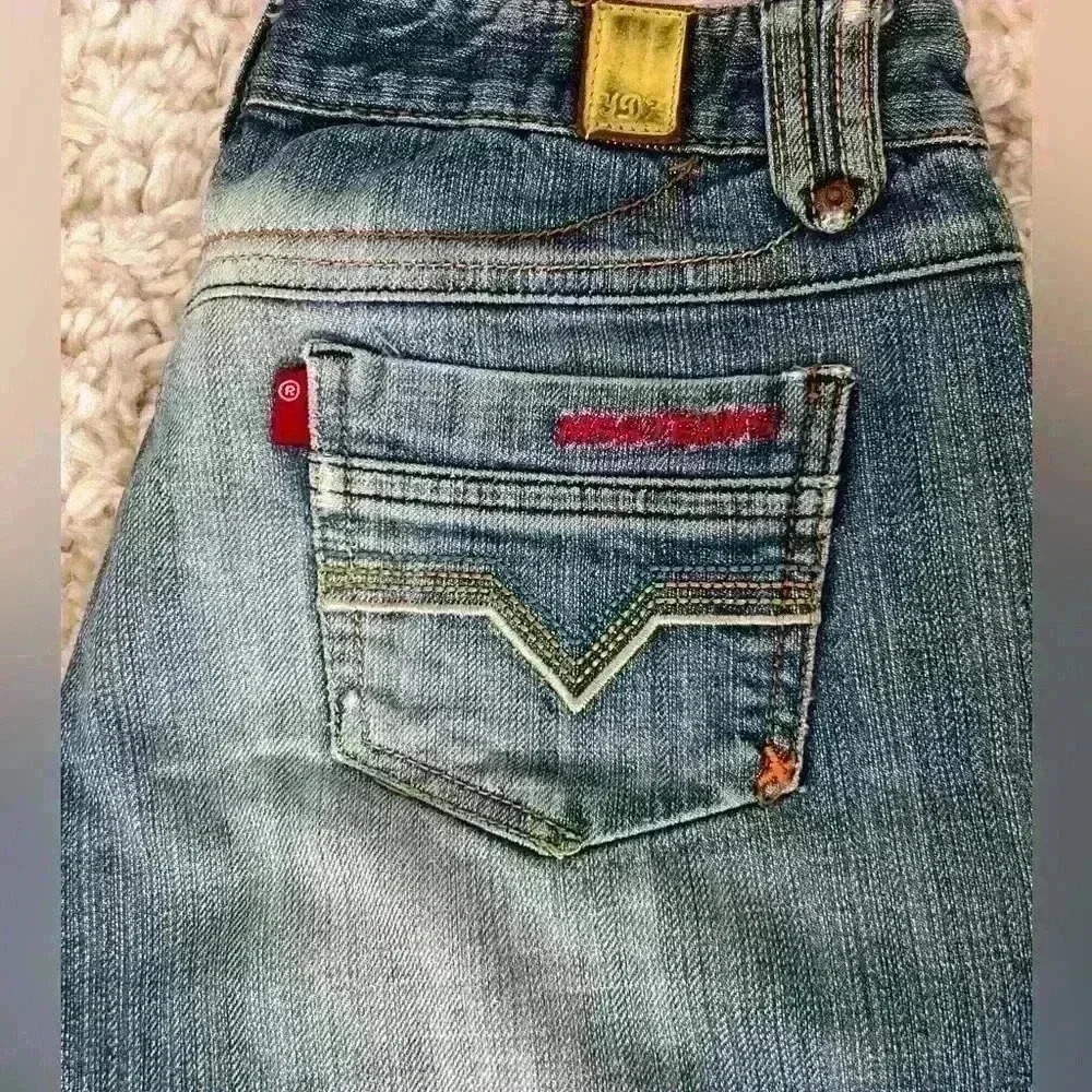 Yidoulizi Denim Jeans, vintage wash - Picture 3 of 11